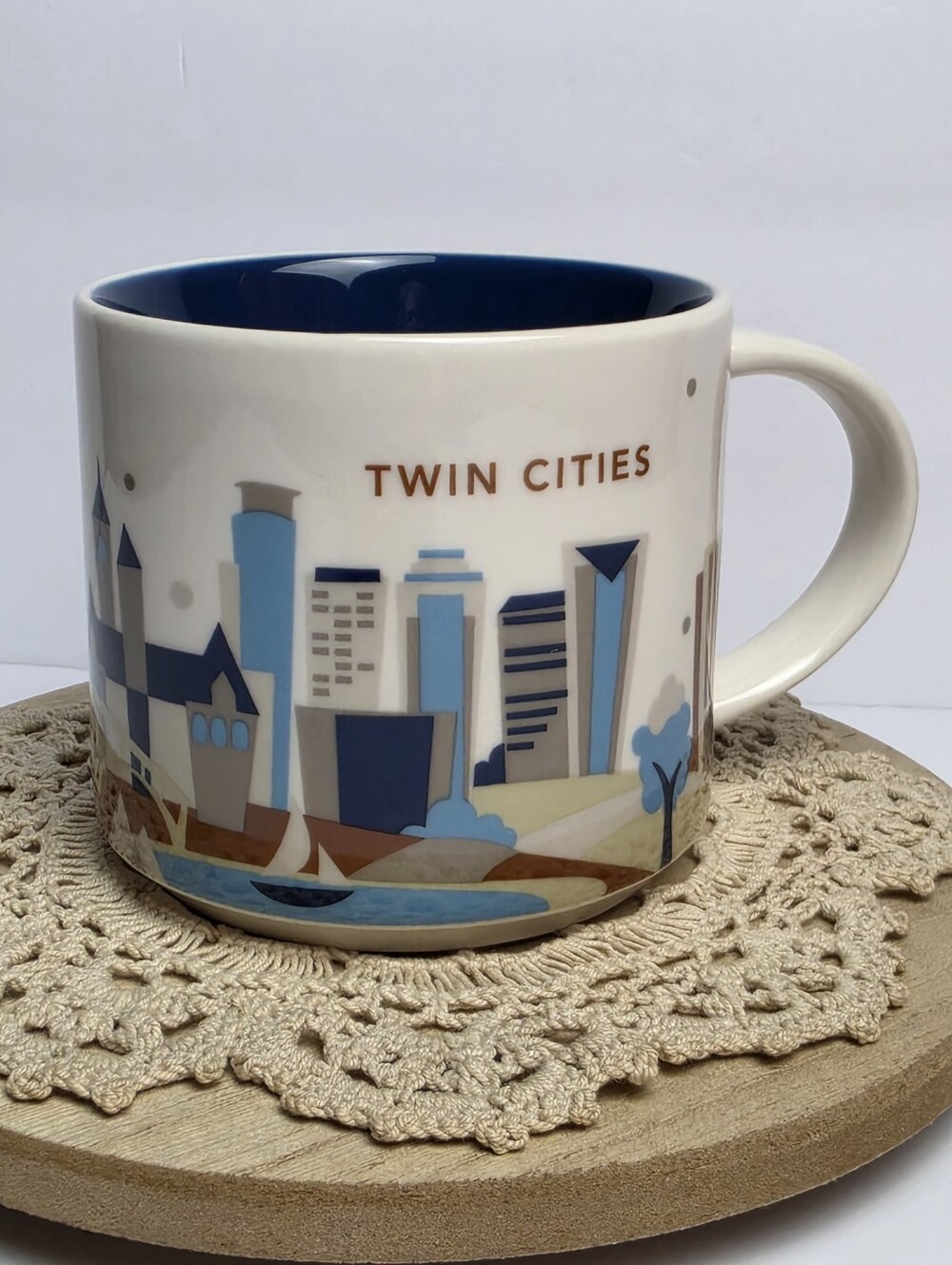 Starbucks Twin Cities 2017 You Are Here Collection 14 oz. Ceramic Mug